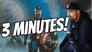A Fast Captain America Spraypaint Art Tutorial! - By Tom Welly Wells