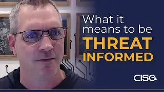 What It Means to be Threat Informed