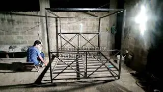 Iron Canopy Bed in King Size || Premium Look of Double Bed || Made by Lohar Furniture in Pakistan