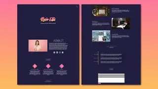 Responsive Personal Portfolio Website [PART 1] | HTML and CSS Tutorial