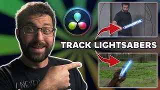 How to Track Lightsabers in DaVinci Resolve:  Tips and Tricks to Save Time!