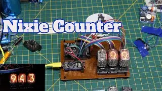 Nixie Tube Driver Test with HV5222 and IN-12a