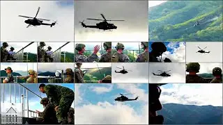 Korean & U.S. Marines Control Military Aircraft Together at Pilsung Range