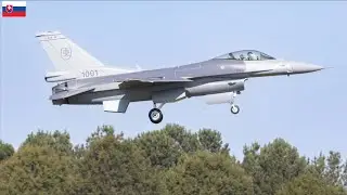 Slovakia receives first F-16 Block 70 multi-role fighter jets