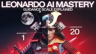 Leonardo AI Mastery Part 6 Complete Guide to Guidance Scale in AI Art