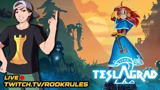 heading back to school to learn somethin' new | Teslagrad 2 | Rook Rules Indie Games