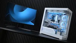 Timelapse - Phanteks NV5 14700KF RTX 4090 water cooled build