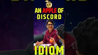 An Apple 🍎 of Discord Idiom Meaning by Origin ✌️💯 #idioms #idiomorigins #cgl2024 #idiomandphrases