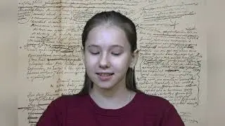 Страна читающая - Белкина Кристина читает отрывок из произведения  Достоевского 