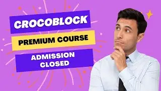 Alhamdulillah Target Full | Batch  - 01 Admission Closed | Crocoblock Basic To Advanced Course