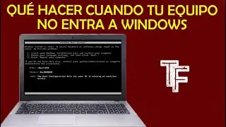 💻Solución En El Error [De Inicio De Windows] Al Encender Tu Computadora✔