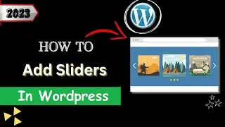 How to Easily Add a Slider in WordPress in a Few Easy Steps II Create a slider in WordPress ages.💯💯