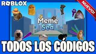 TODOS los NUEVOS CÓDIGOS de 😜 MEME SEA 😜 activos Y actualizados / NEW UPDATE / ROBLOX 2024 /TilloASR