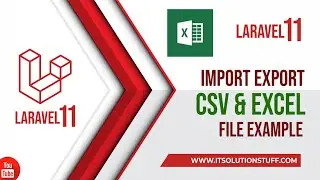 Laravel 11 Import Export Excel and CSV File