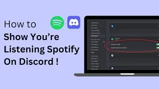 How To Show Youre Listening To Spotify On Discord 2024 !