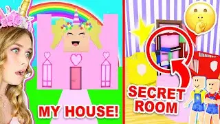 OUR KIDS Built A *SECRET ROOM* In MY HOUSE In Adopt Me! (Roblox)