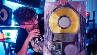 2x Gold Producer Plaque Unboxing! RIAA Certified