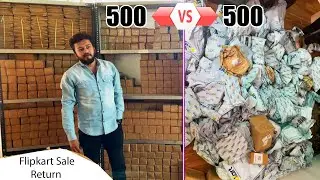 Flipkart 500 Order VS 500 Customer Return || E-commerce Business || Sell on Amazon & Flipkart