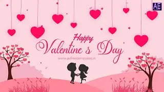 Valentine’s Day Intro Free Download After Effects Template |After effects Project |Ae free templates