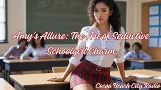 Amy's Allure: The Art of Seductive Schoolgirl Charm [AI Art] (Model Amy)