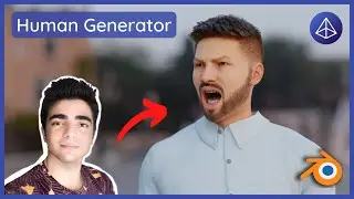 Faire un personnage réaliste en 2 minutes sur Blender ! (Human Generator)
