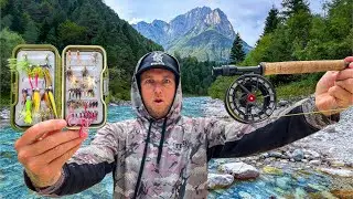 GIANT Trout Fishing - 2 DAYS SOLO (Exploring, Fishing & Cooking Trout in Paradise)