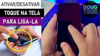 Como LIGAR a TELA com o TOQUE no Motorola