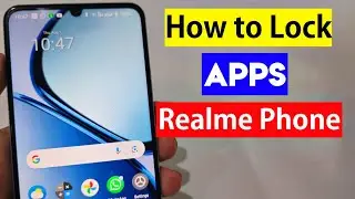 How to lock apps on Realme mobile phones | realme app lock guide 🔐