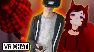 ХЕСУС ПРОБУЕТ VR CHAT В ШЛЕМЕ VALVE INDEX