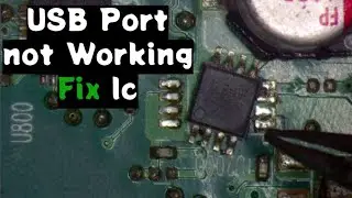 USB Port Not workin  | Usb ic replace