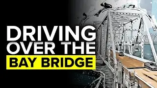 Driving Over Chesapeake Bay Bridge In Maryland April 2024