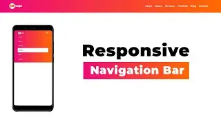 Easy Responsive Menu using HTML CSS and JavaScript