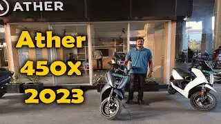 Ather 450x 3.1 Delivery 2023 | Bangalore | Space Grey