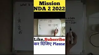 NDA 2 2022 || NDA Mathematics || Important Questions of NDA trigonometry