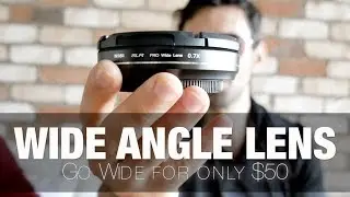 Best Wide Angle Lens Adapter | 0.7x is Great for Vlogging on Panasonic G85 GH5