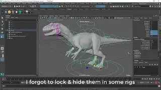 Maya rig scale issue and slow rig issue