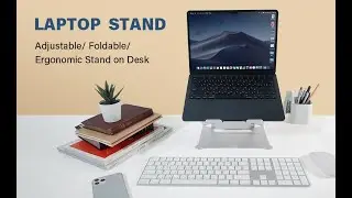 SenseAGE 360° Adjustable Aluminum Alloy Laptop Stand for Desk