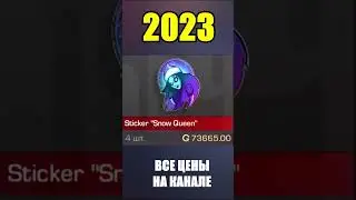 2022-2023 Sticker Snow Queen #стандоф #standoff #standoff2