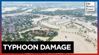 Vietnamese communities underwater after Typhoon Yagi tears through north