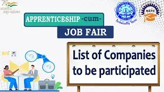 Apprenticeship Cum Job Fair 2023 | List of Companies to be participated