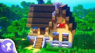 Minecraft: How To Build A Simple Wooden House | EASY Survival House Tutorial