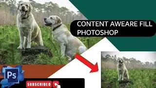 How to use content -aware fill in Adobe Photoshop .
