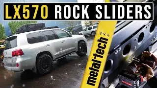 Lexus LX 570 Rock Sliders Installation