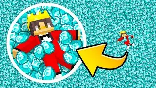 Mongo Has 1,000,000 DIAMONDS In Minecraft!