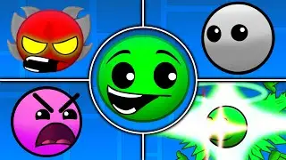 FNF Lobotomy All Phases - New Geometry Dash Lobotomy
