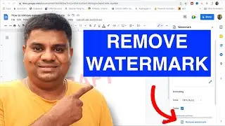How To Remove Watermark In Google Docs