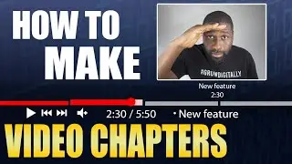 How to add chapters to your YouTube Videos | New YouTube feature