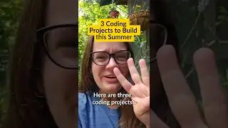 These coding project ideas will get you through the summer. ☀️ #webdevelopment