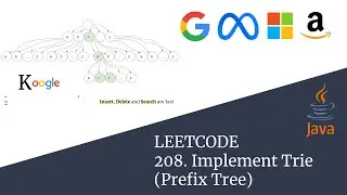 Implement Trie (Prefix Tree) - LeetCode 208