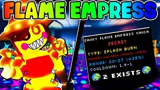 SHINY FLAME EMPRESS CHICA CLAN UNIT *ONLY 2 EXIST* (Five Nights TD)